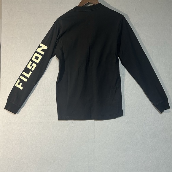 Filson Long Sleeve T Shirt Men's Small Black - Picture 6 of 9